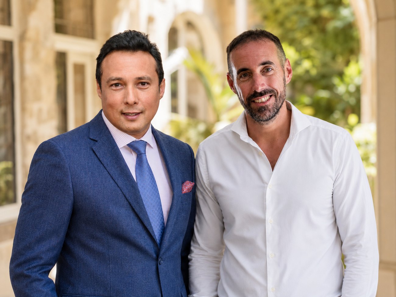 Eric Ribot et Davy Tessier, membres du comité de gestion